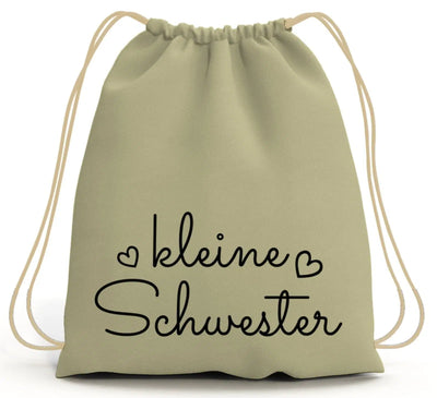 Bild: Turnbeutel - Kleine Schwester Geschenkidee