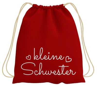 Bild: Turnbeutel - Kleine Schwester Geschenkidee