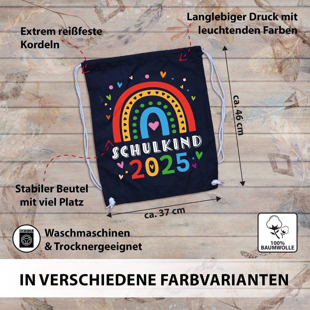 Turnbeutel - Schulkind 2025