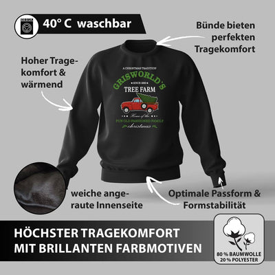 Weihnachtspullover - Grisworld's Tree Farm since 1989