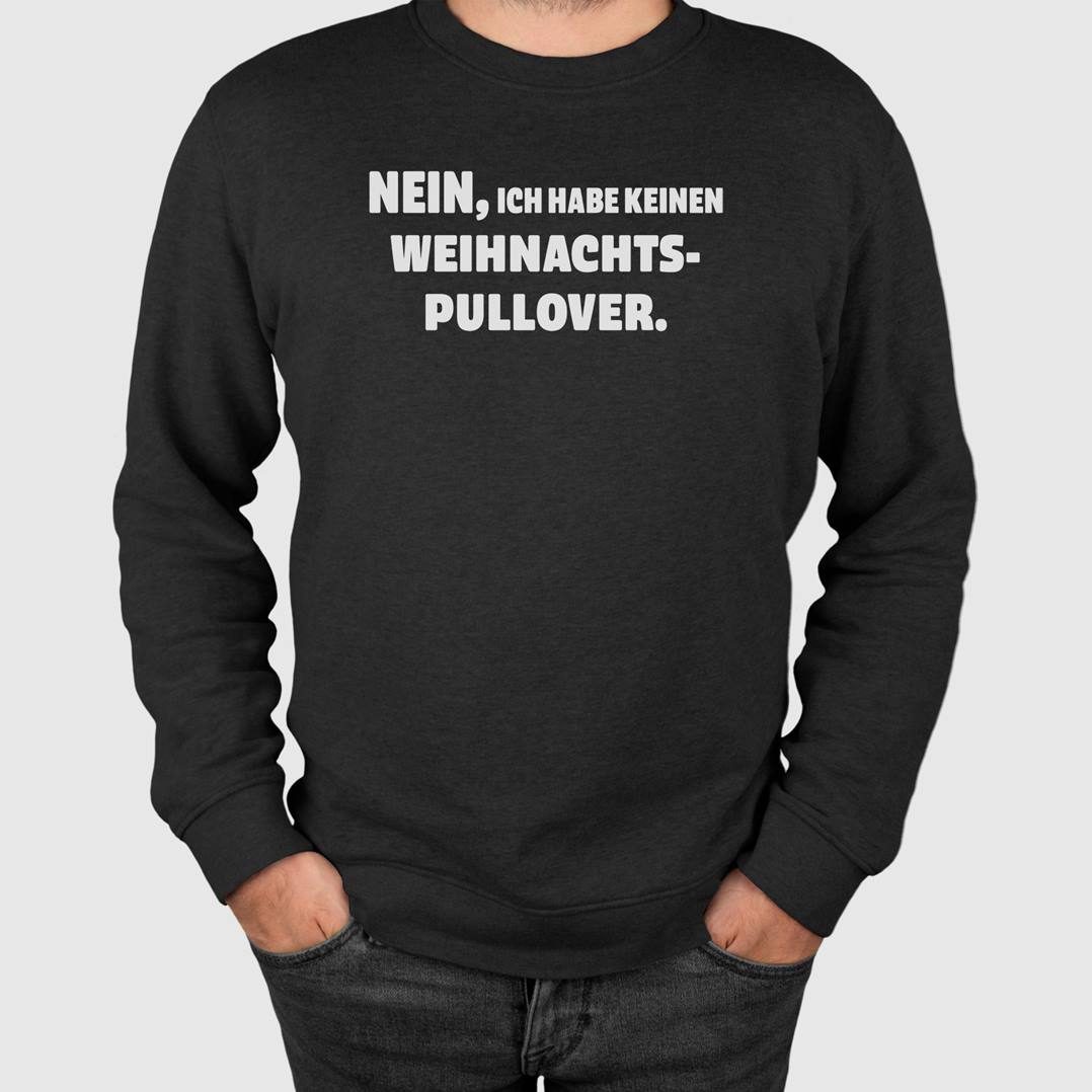 Weihnachtspullover - Nein, ich habe keinen Weihnachtspullover.
