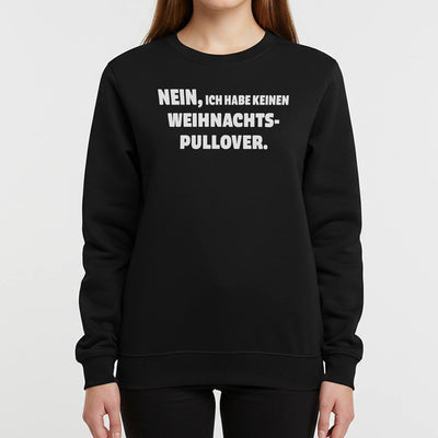 Weihnachtspullover - Nein, ich habe keinen Weihnachtspullover.