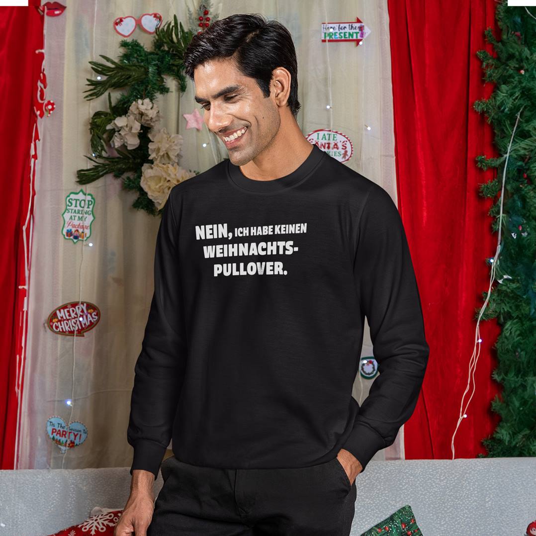 Weihnachtspullover - Nein, ich habe keinen Weihnachtspullover.