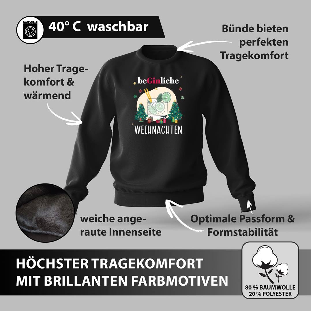 Weihnachtspullover - beGinliche Weihnachten