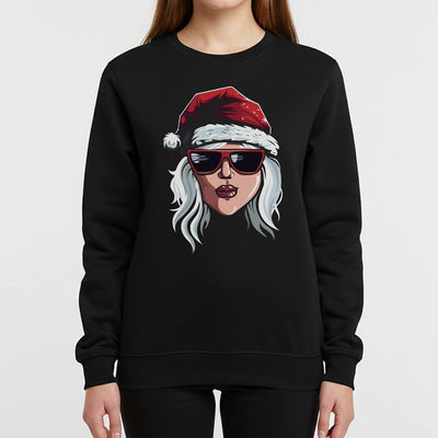 Weihnachtspullover - Coole Weihnachtsfrau