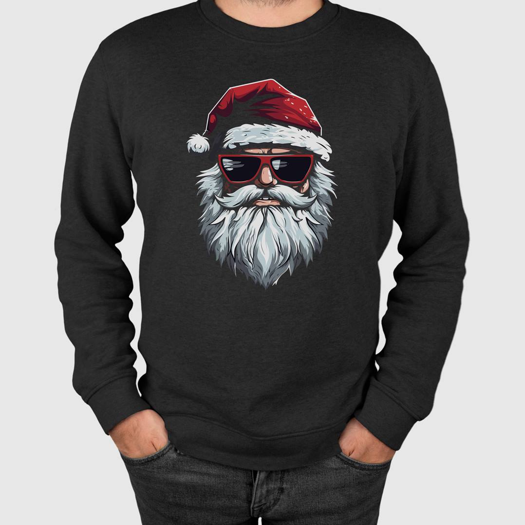 Weihnachtspullover - Cooler Weihnachtsmann