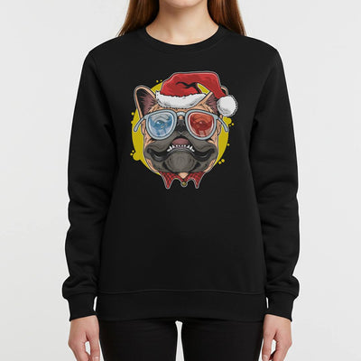 Weihnachtspullover - Crazy Dog