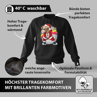 Weihnachtspullover - Dabbing Hund