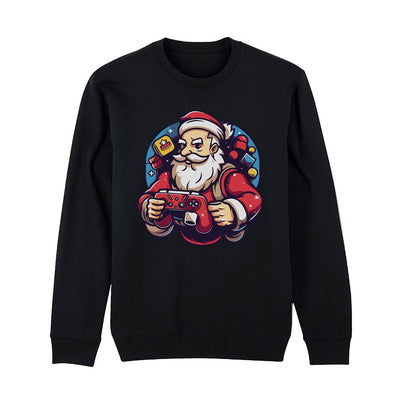 Weihnachtspullover - Gamer Weihnachtsmann