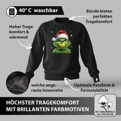 Weihnachtspullover - Grinch (CS)
