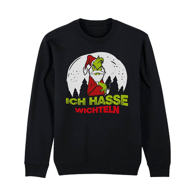 Weihnachtspullover - Grinch - Ich hasse Wichteln