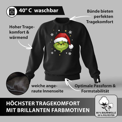 Weihnachtspullover - Grinch (LH)