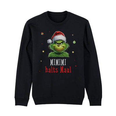 Weihnachtspullover - Grinch - Mimimi Halts Maul! (CS)