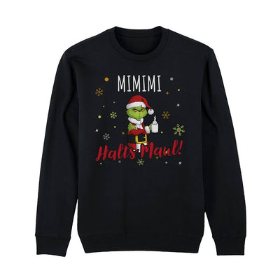 Weihnachtspullover - Grinch - Mimimi Halts Maul! (LH)