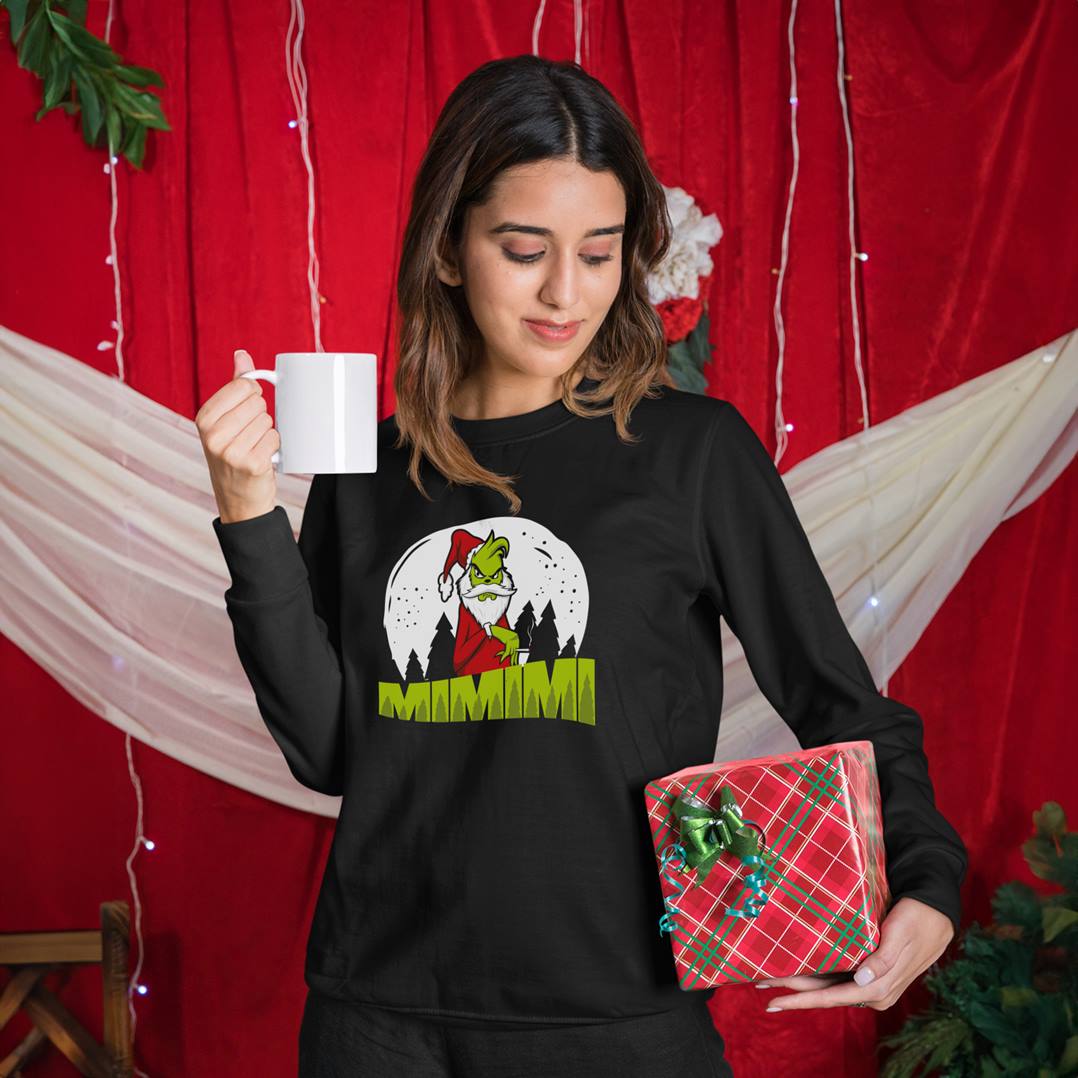 Weihnachtspullover - Grinch - Mimimi