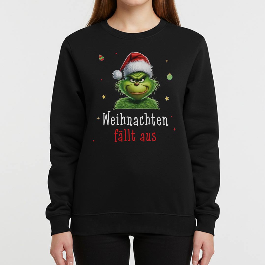 Weihnachtspullover - Grinch - Weihnachten fällt aus (CS)