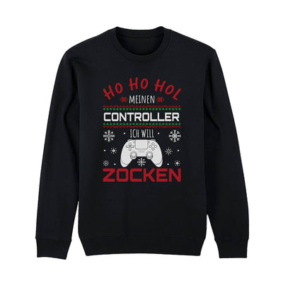 Weihnachtspullover - Ho Ho Hol meinen Controller, ich will zocken