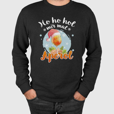Weihnachtspullover - Ho Ho Hol mir mal Aperol