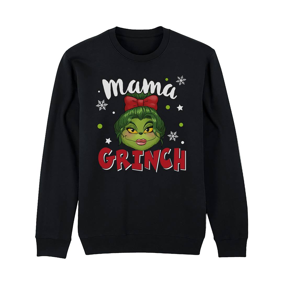 Weihnachtspullover - Mama Grinch