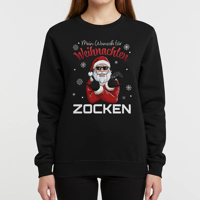 Weihnachtspullover - Mein Wunsch für Weihnachten: Zocken