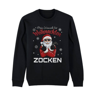 Weihnachtspullover - Mein Wunsch für Weihnachten: Zocken