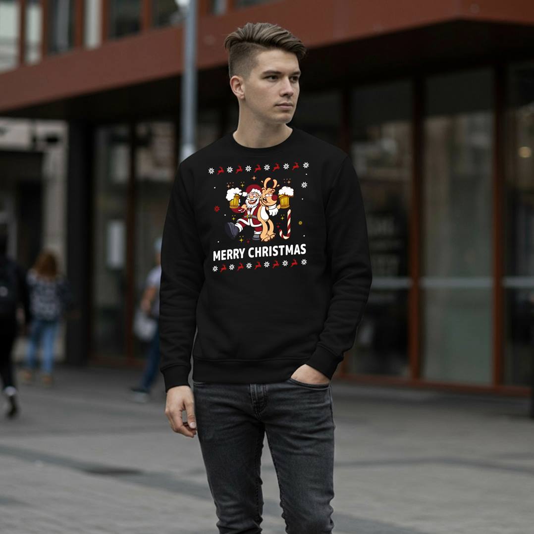Weihnachtspullover - Merry Christmas