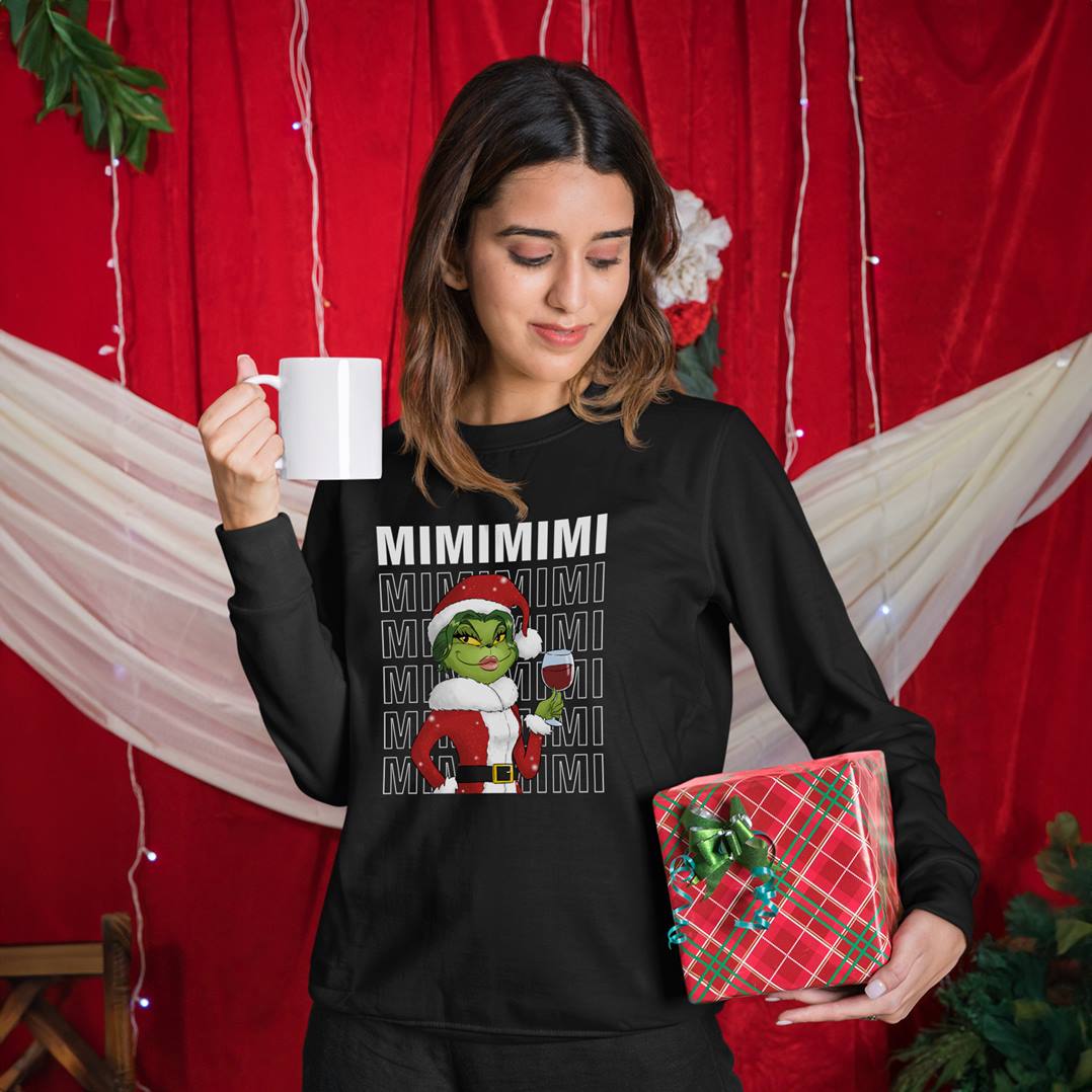 Weihnachtspullover - Miss Grinch - Mimimimi