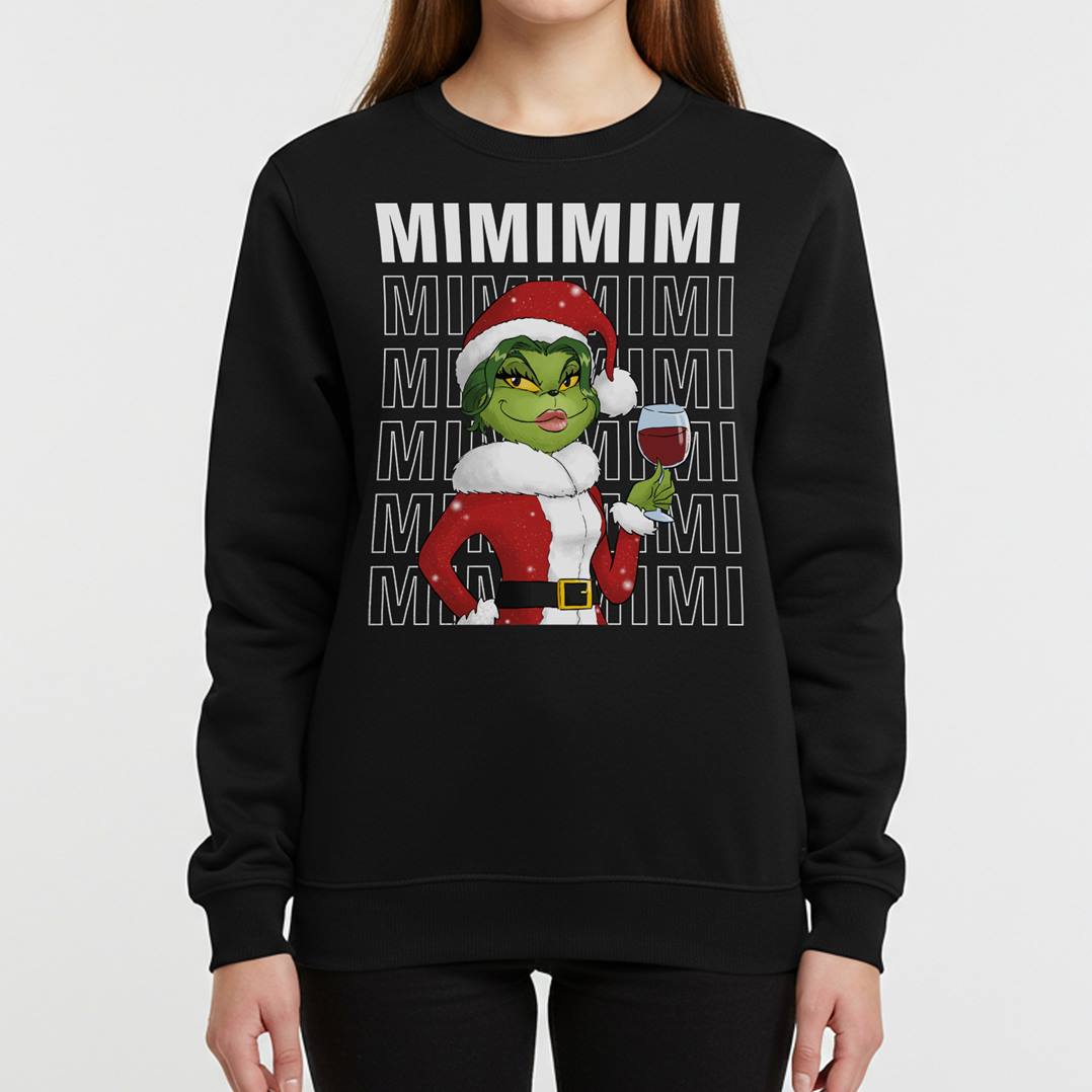 Weihnachtspullover - Miss Grinch - Mimimimi