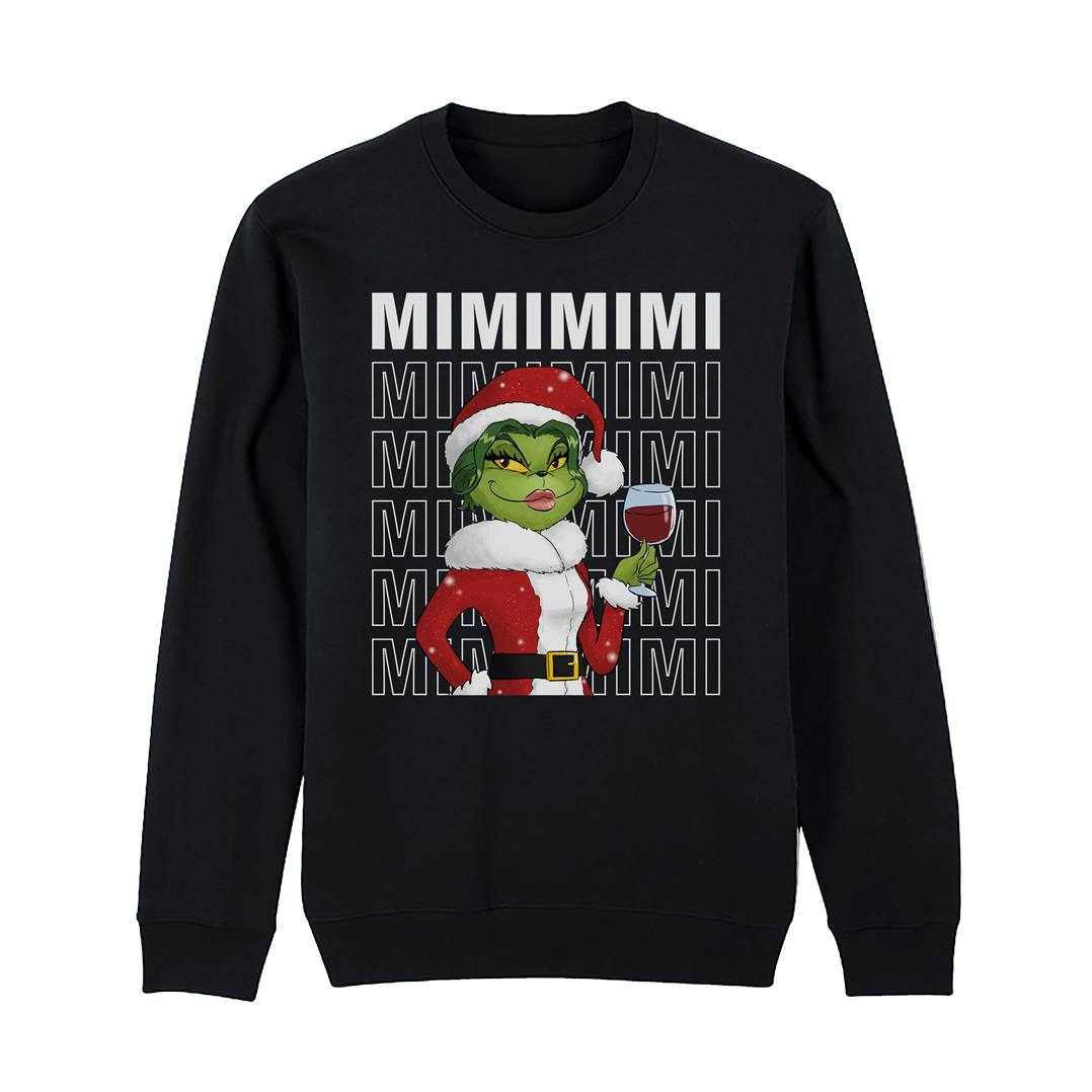 Weihnachtspullover - Miss Grinch - Mimimimi
