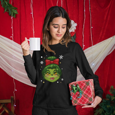 Weihnachtspullover - Miss Grinch