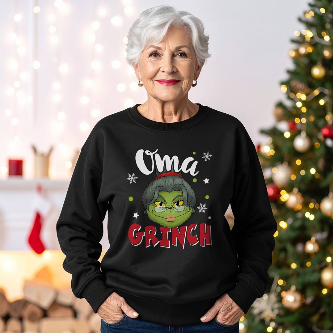 Weihnachtspullover - Oma Grinch