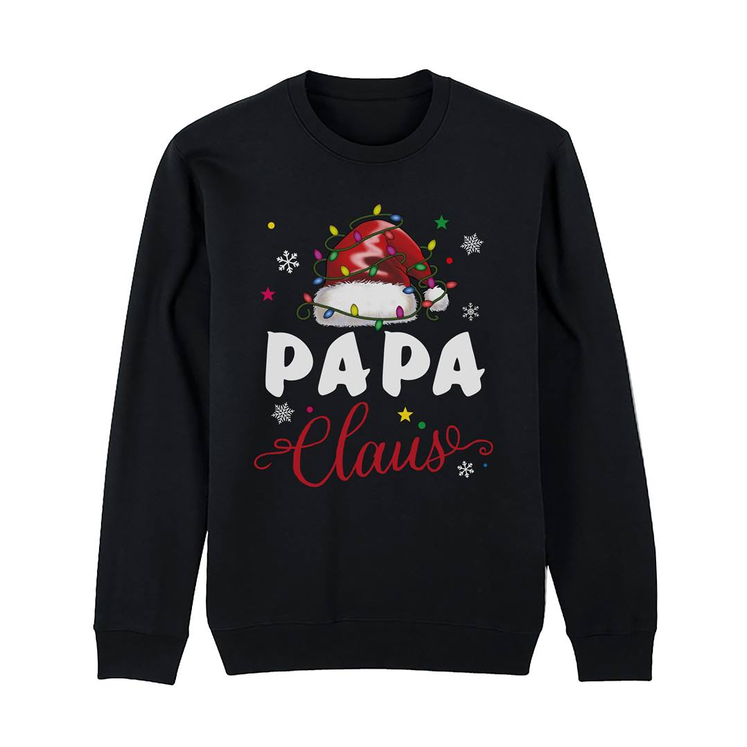 Weihnachtspullover - Papa Claus