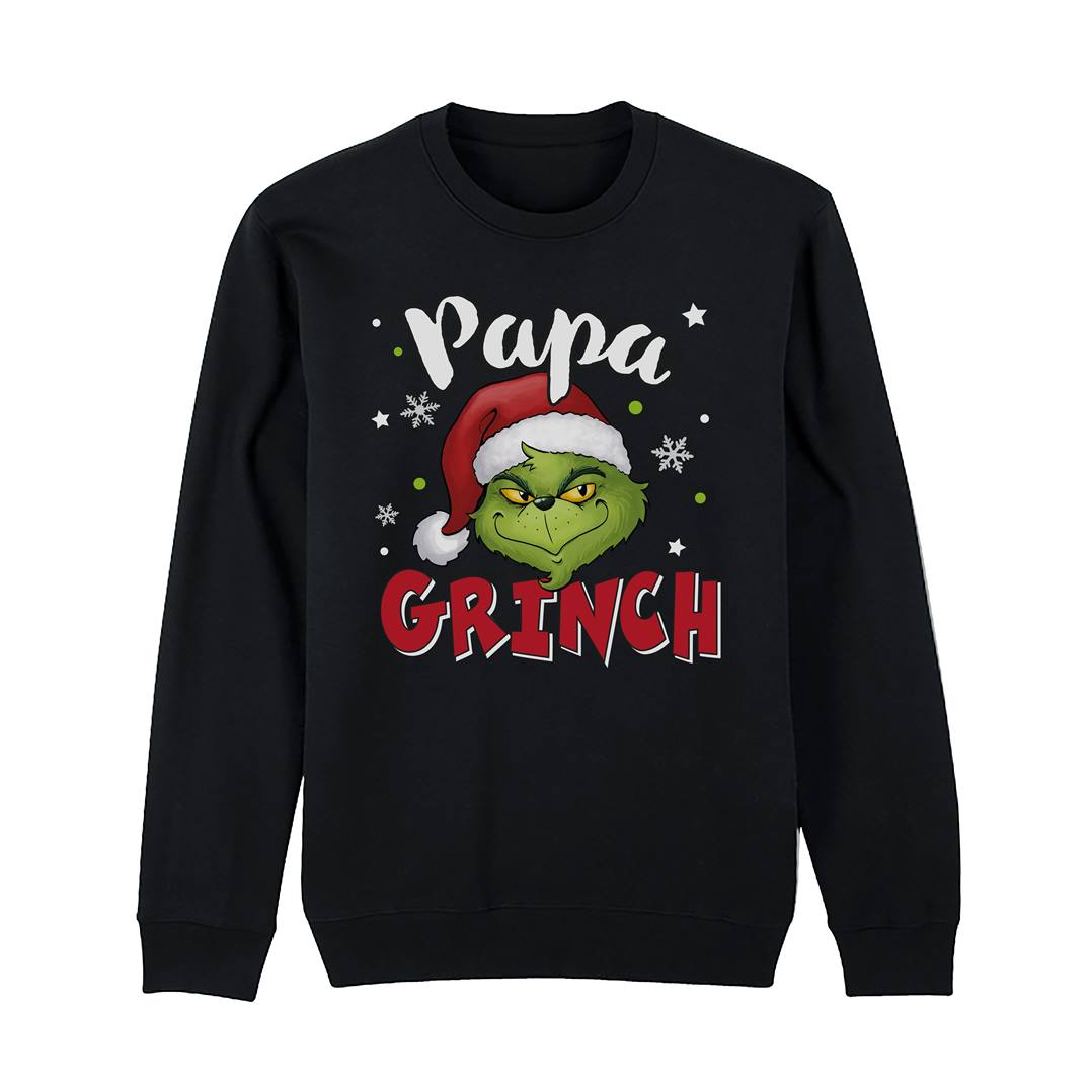 Weihnachtspullover - Papa Grinch