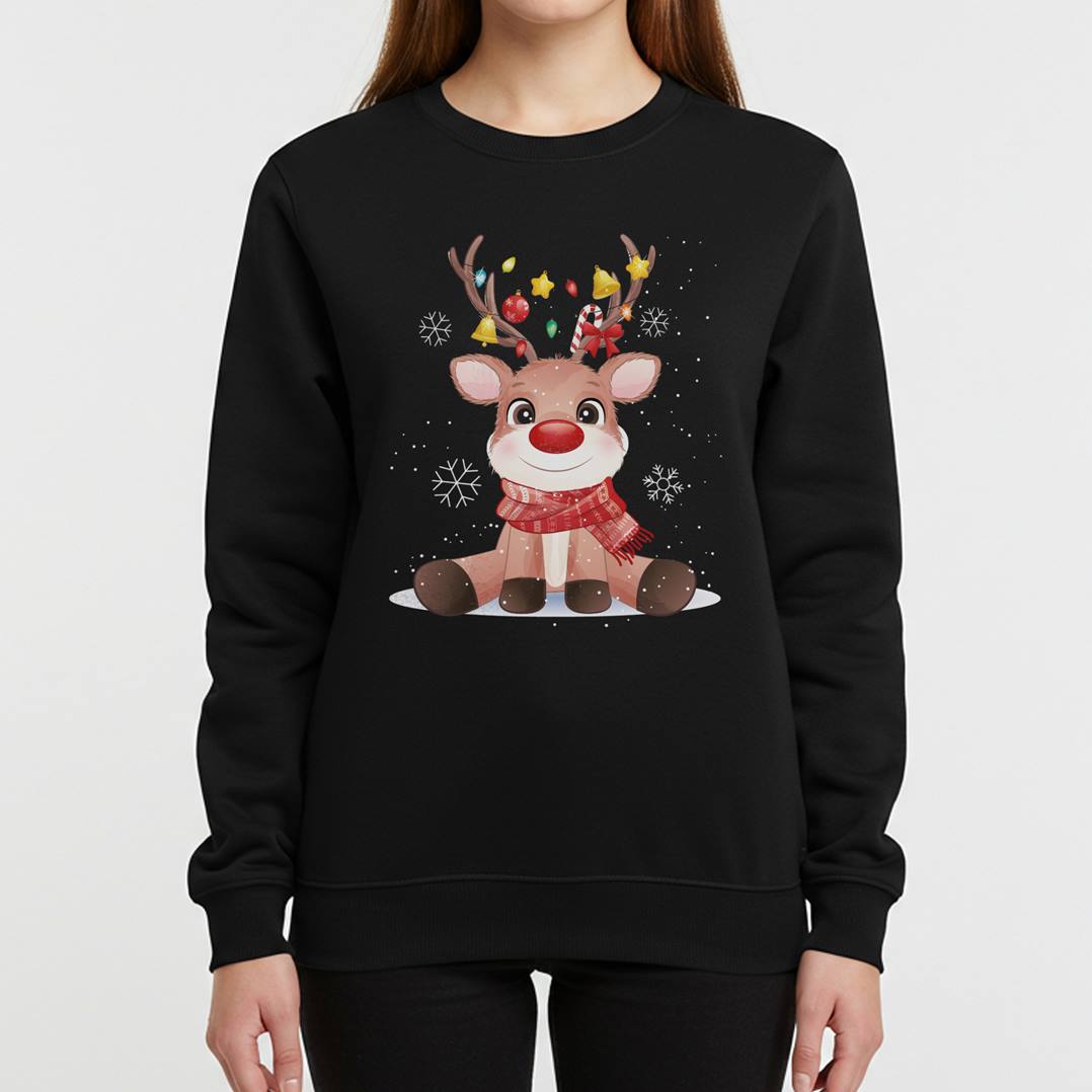 Weihnachtspullover - Rentier
