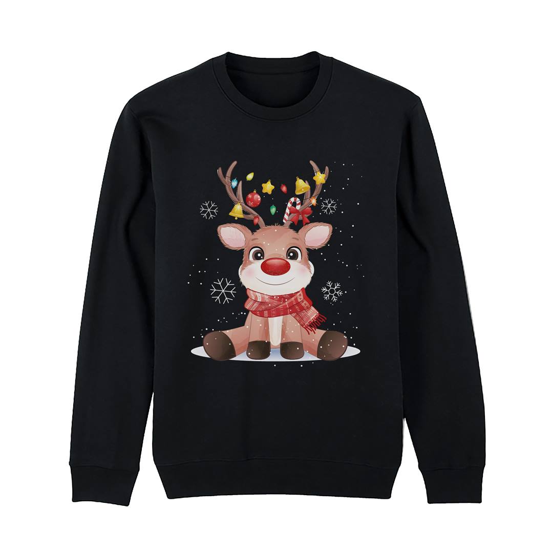 Weihnachtspullover - Rentier