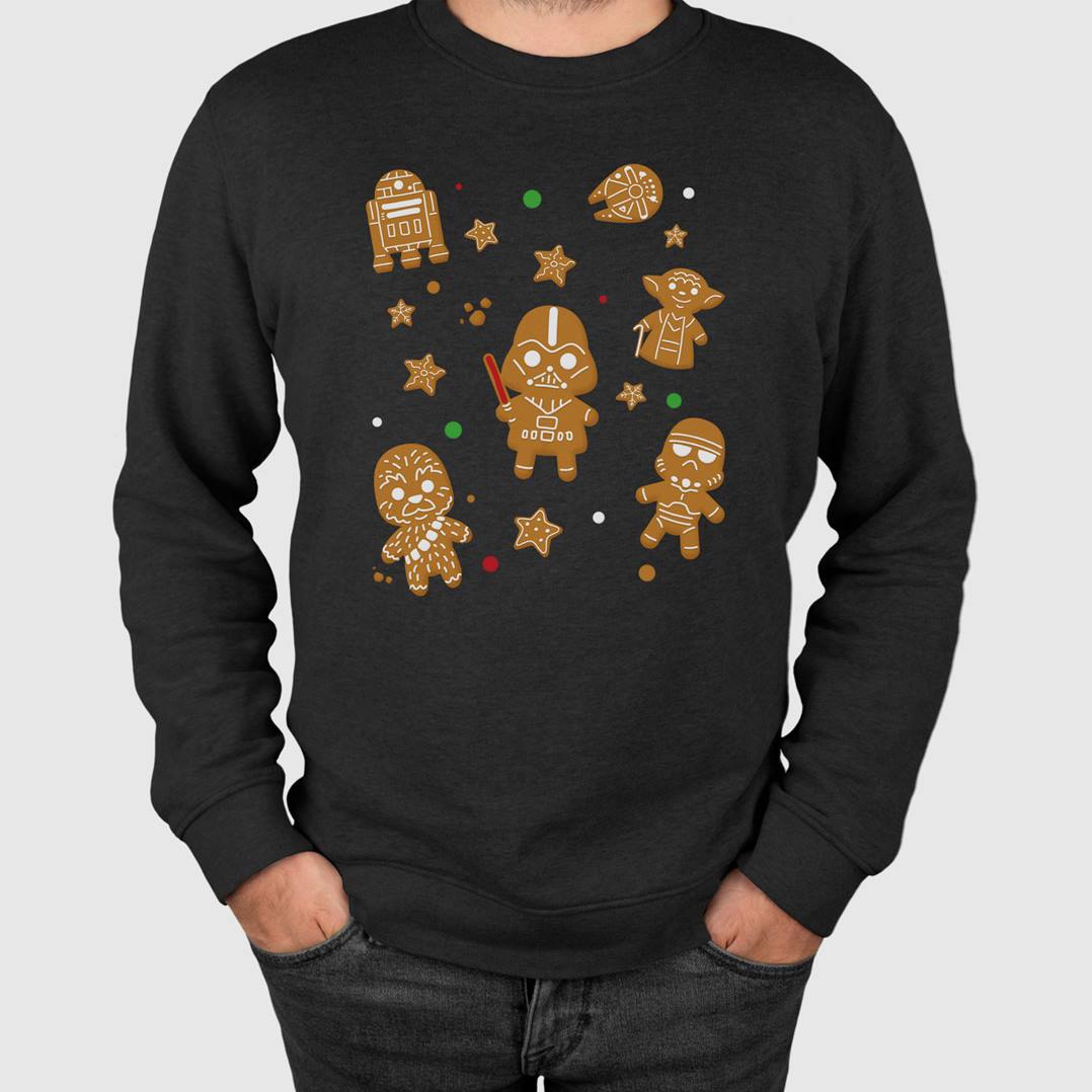 Weihnachtspullover - Sci-Fi Plätzchen