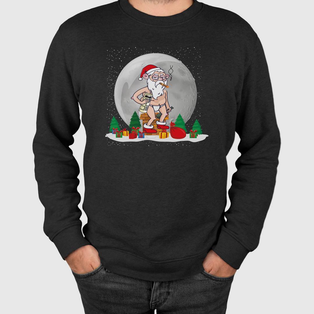 Weihnachtspullover - Ugly Weihnachtsmann