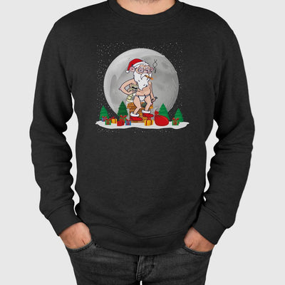 Weihnachtspullover - Ugly Weihnachtsmann