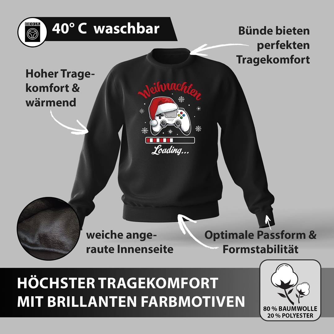 Weihnachtspullover - Weihnachten loading... (Controller)