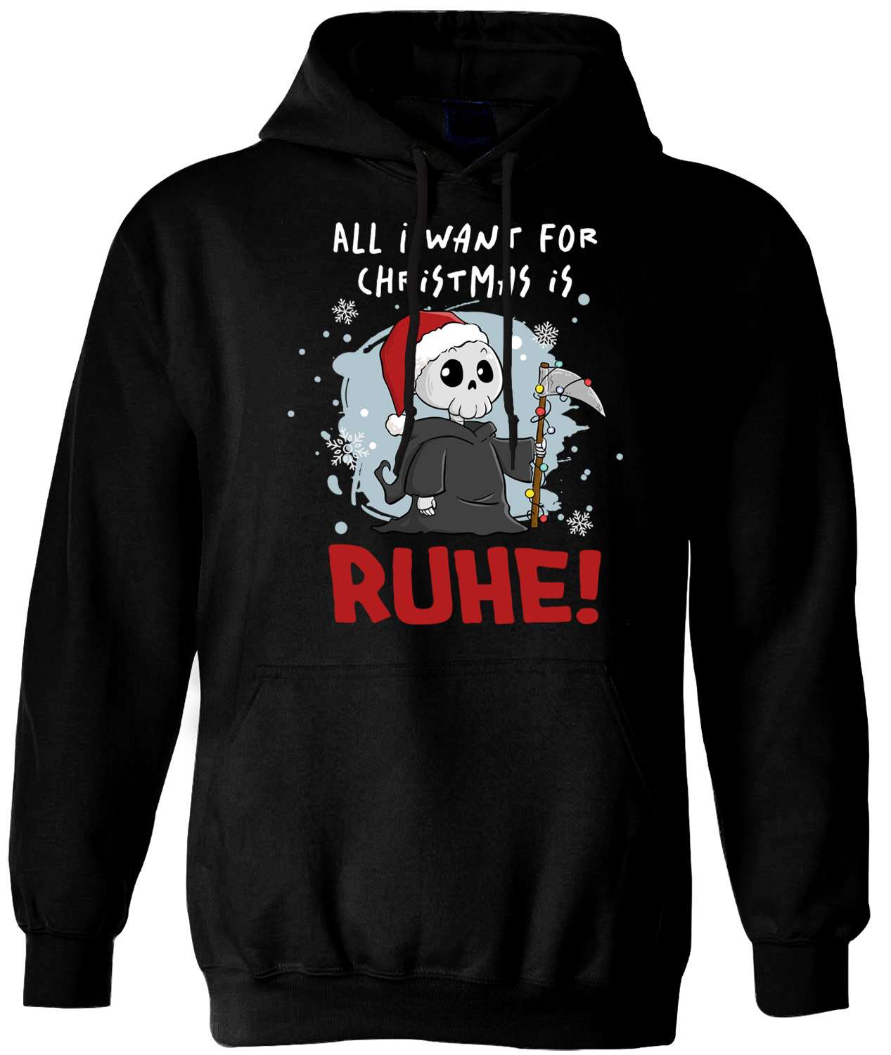 Sensebald Hoodie - All I want for Christmas is Ruhe! (Weihnachten)