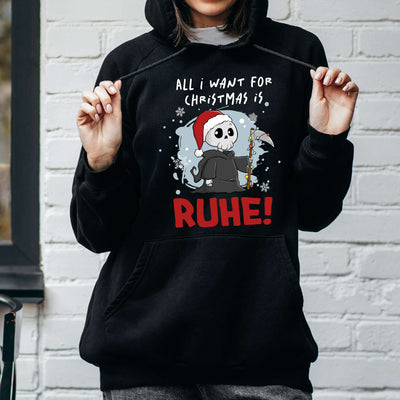 Sensebald Hoodie - All I want for Christmas is Ruhe! (Weihnachten)