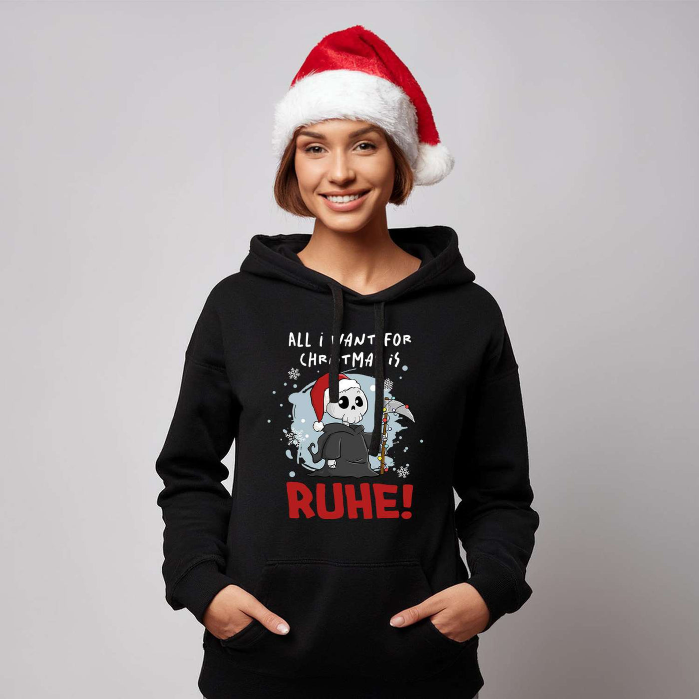 Sensebald Hoodie - All I want for Christmas is Ruhe! (Weihnachten)