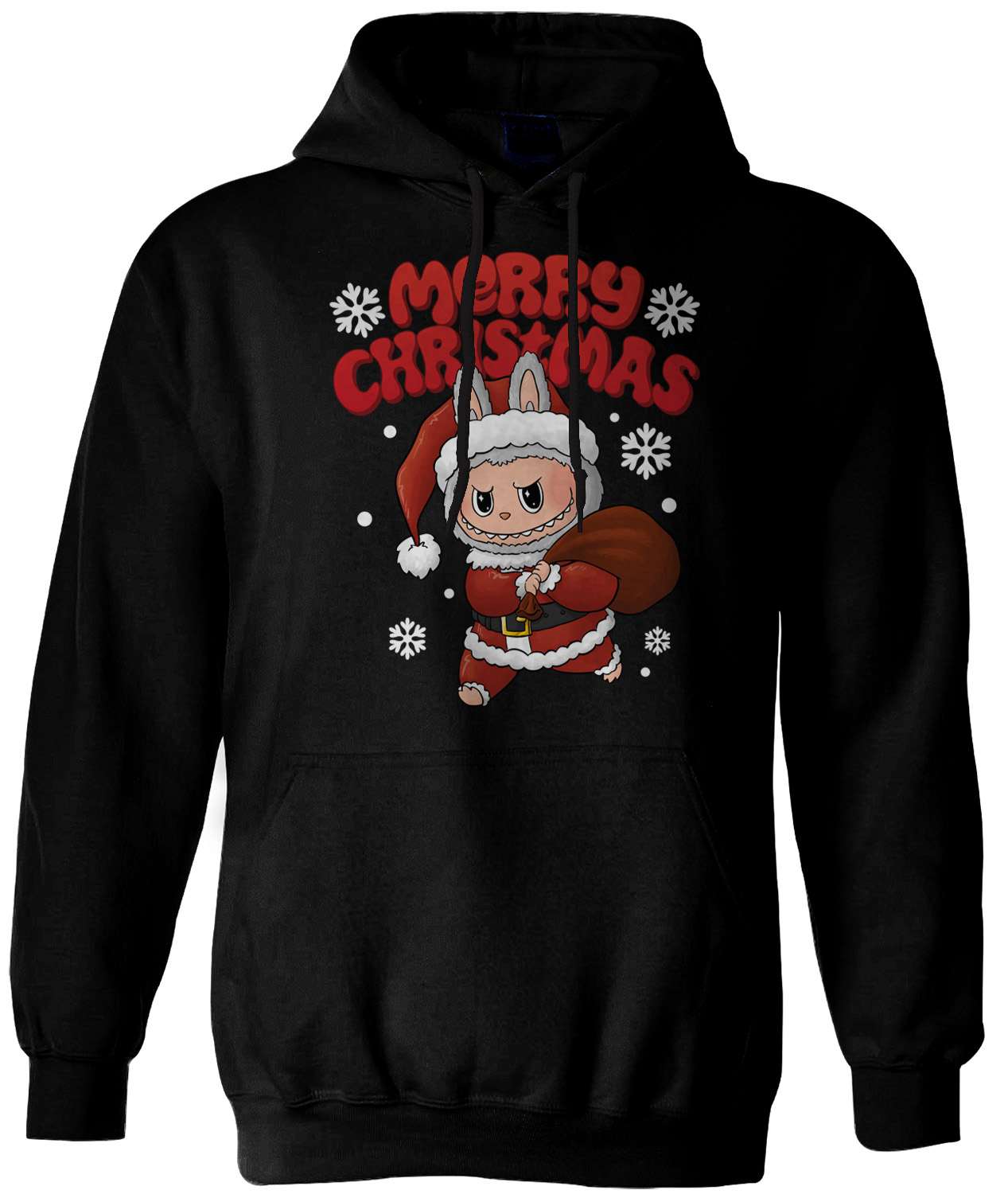 Hoodie - Grinsemonster - Merry Christmas