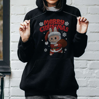 Hoodie - Grinsemonster - Merry Christmas