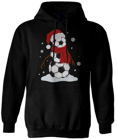 Hoodie - Fußball-Schneemann