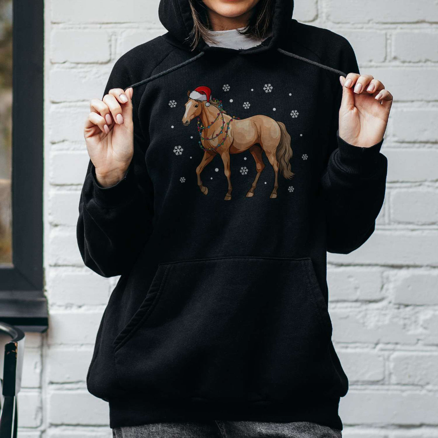 Hoodie - Pferd (Weihnachtsedition)