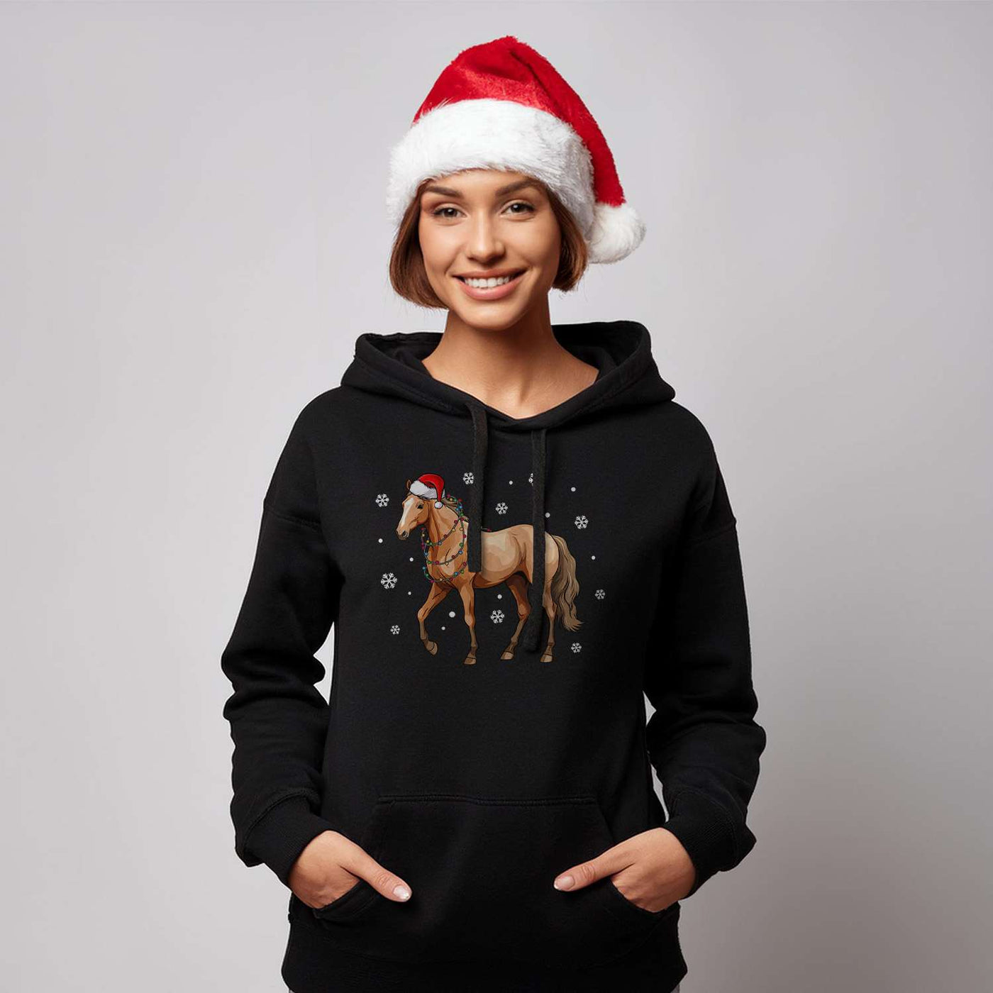 Hoodie - Pferd (Weihnachtsedition)