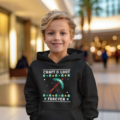 Hoodie Kinder - Craft & Loot forever