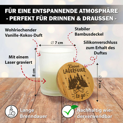 Duftkerze - Kleines Lagerfeuer to go