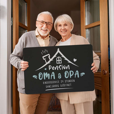 Fußmatte - Pension Oma & Opa